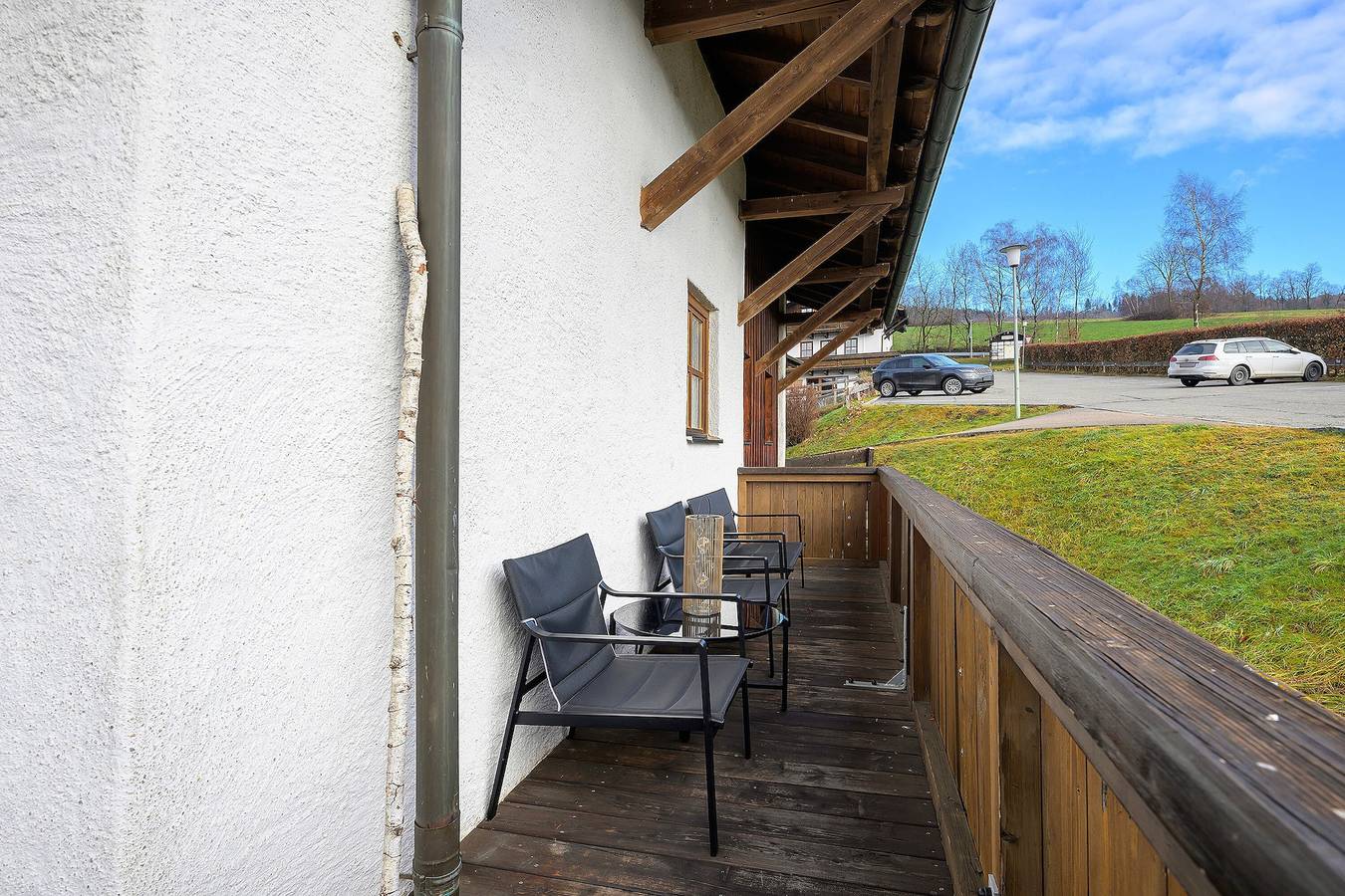 Appartement entier, Appartement de vacances 'Ferienwohnung Geyersberg 704' avec vue sur la montagne, piscine commune et Wi-Fi in Hauzenberg, Passauer Land