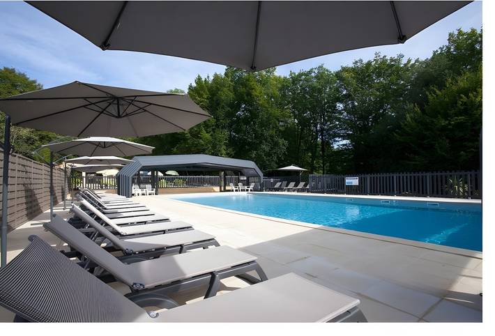 Wohnwagen für 5 Personen, mit Sauna und Garten sowie Kinderpool, kinderfreundlich in Frankreich - 2