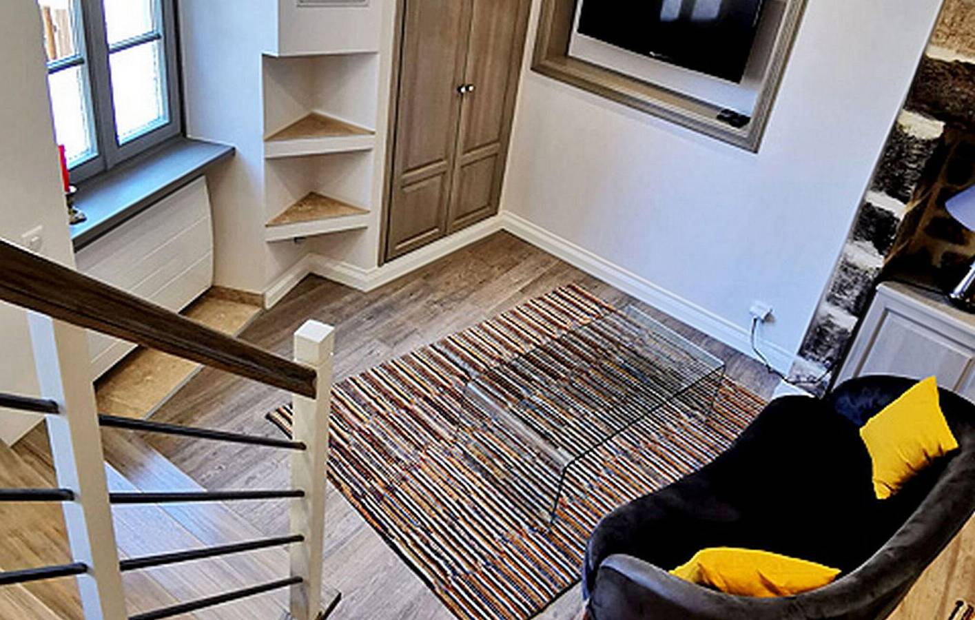 Appartement confortable avec TV, climatisation, Internet et parking - La Galerie 300m in Sarlat-la-Canéda, Périgord Noir