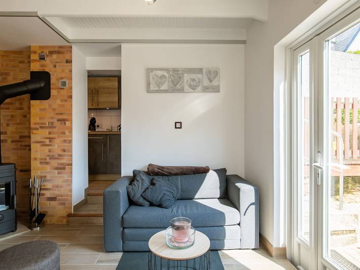 Location de vacances pour 3 personnes, avec terrasse et jardin dans Anse de Kernic - 4