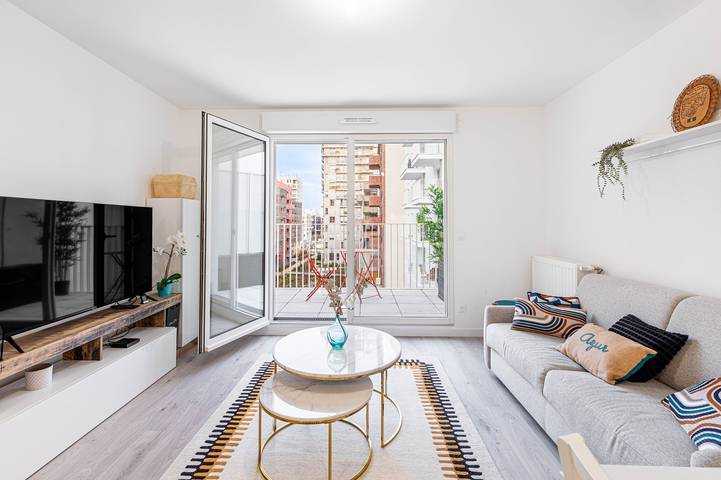 Gîte pour 4 personnes, avec Balcon à Asnières-sur-Seine