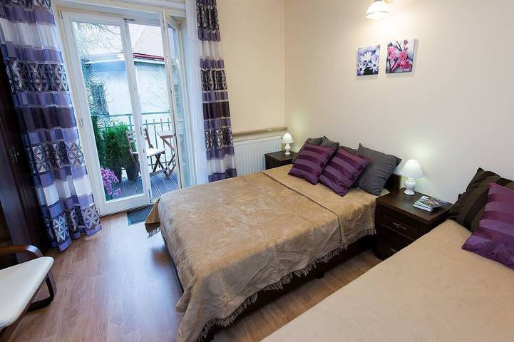 Vacation rental for 7 people, with balcony in Cracow