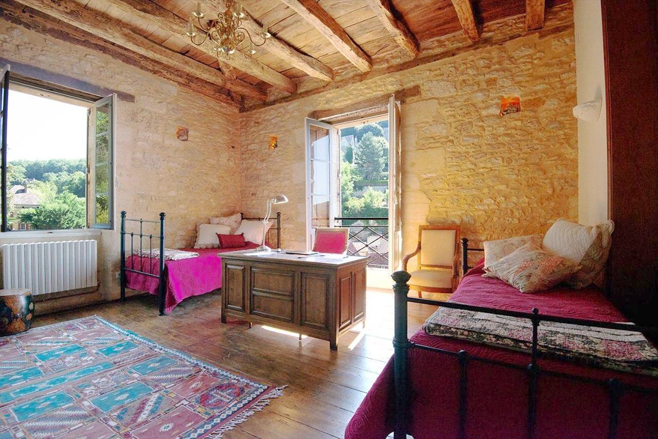 Deluxe Double Cottage with Castle View in Beynac-et-Cazenac, Périgord Noir