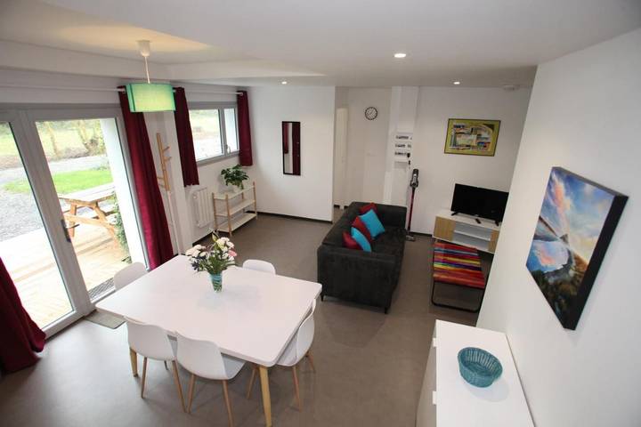 Maison de vacances pour 4 personnes, avec bassin pour enfant ainsi que jardin et piscine, adapté aux familles dans la Manche - 4