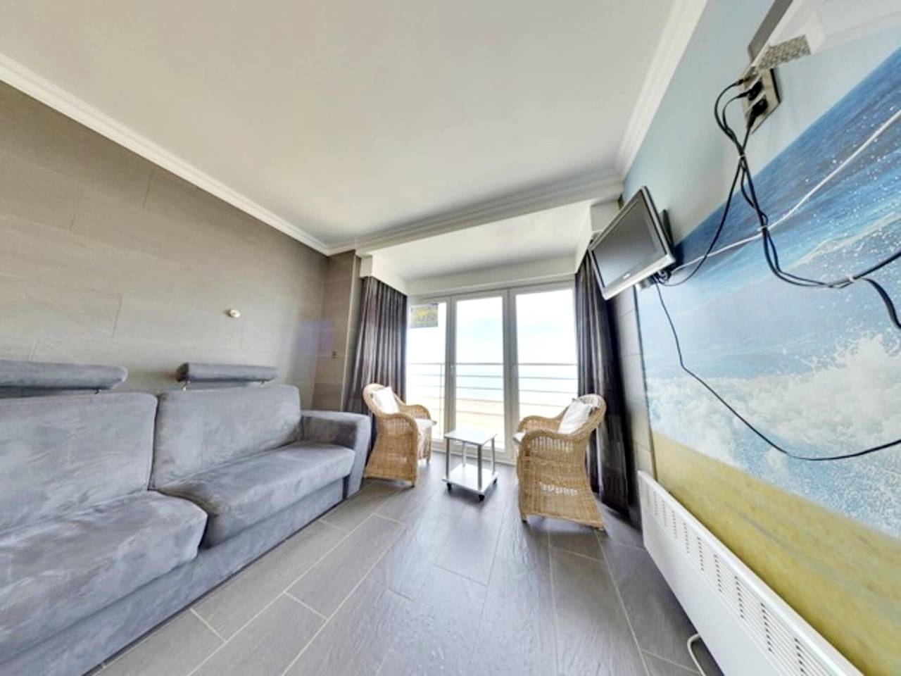 Studio in Middelkerke met Zeezicht in Middelkerke, Belgische Kust