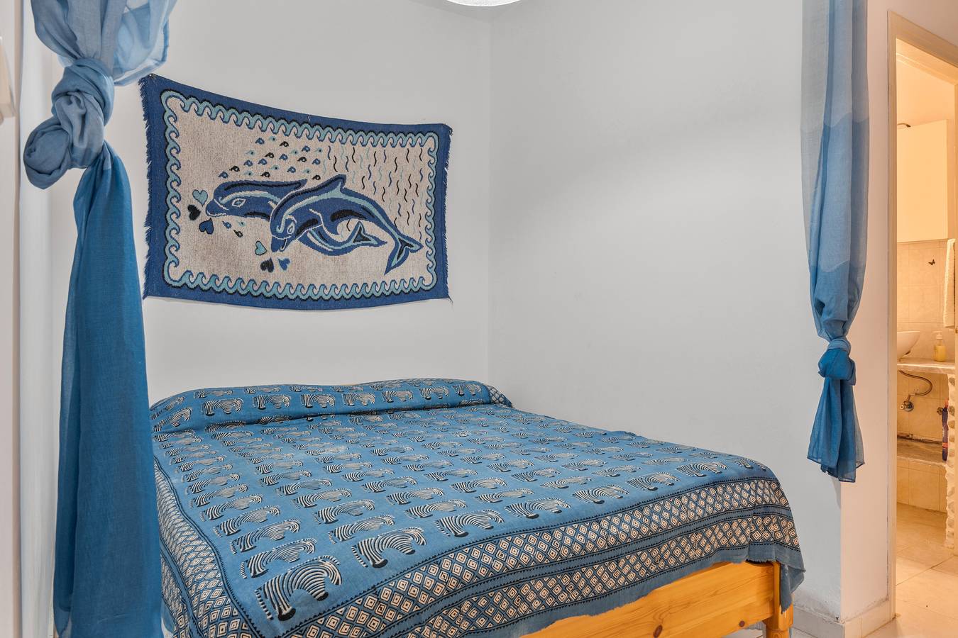 Ganze Wohnung, Apartment 'D E D' mit Meerblick, privater Terrasse und Wlan in Mirties, Kalymnos