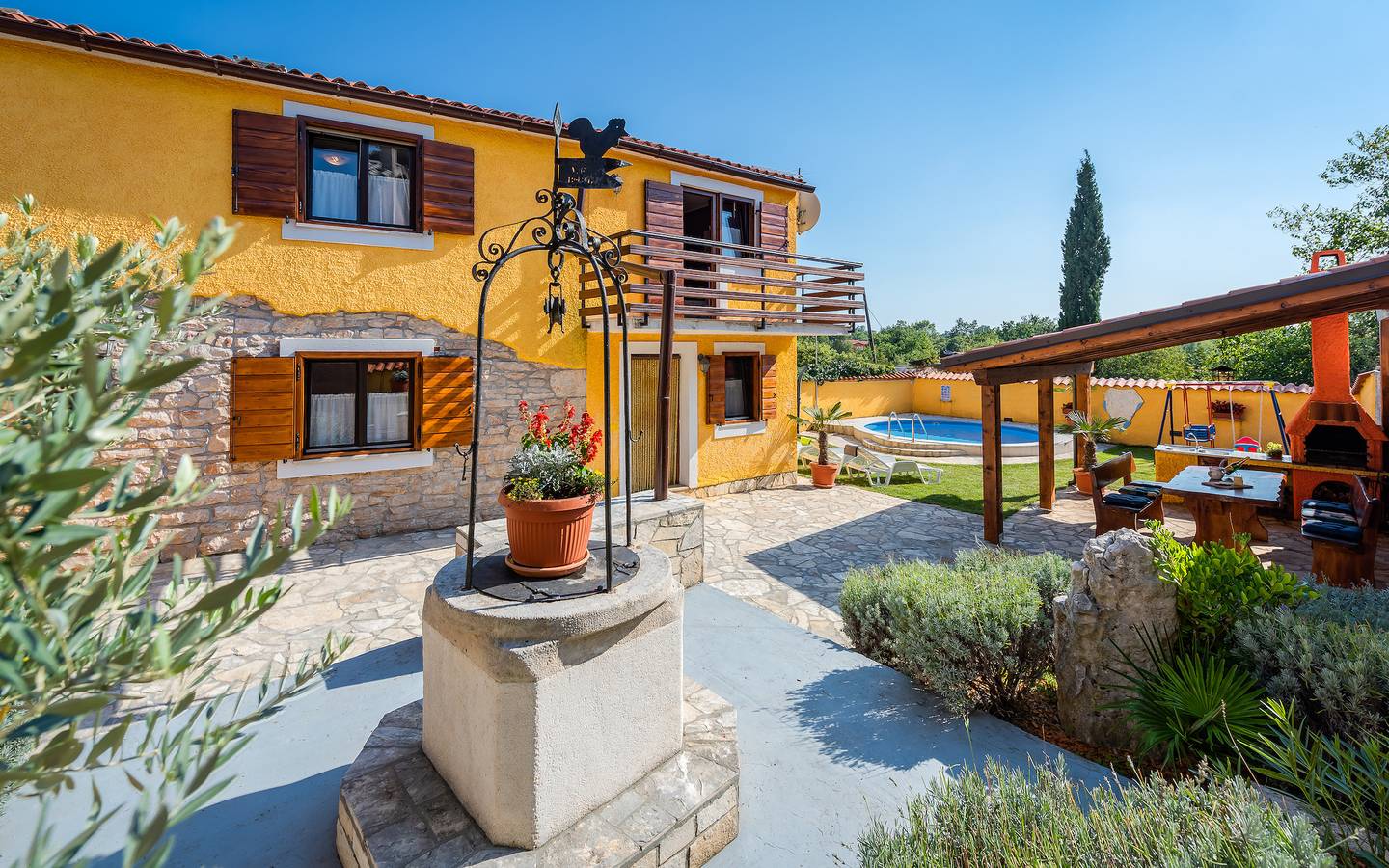 Villa Vareško in Peruski, Südküste Istrien
