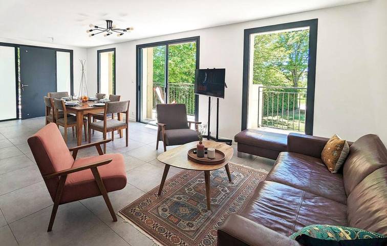 Maison de vacances pour 6 personnes, avec vue et jardin, animaux acceptés