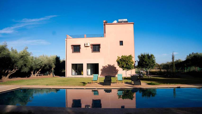 Location de vacances pour 12 personnes, avec piscine ainsi que vue et jardin à Ourika (roman) - 2