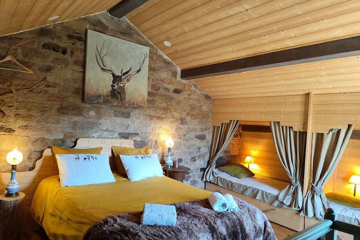 Gîte pour 4 personnes, avec jardin, animaux acceptés à Uzemain - 2