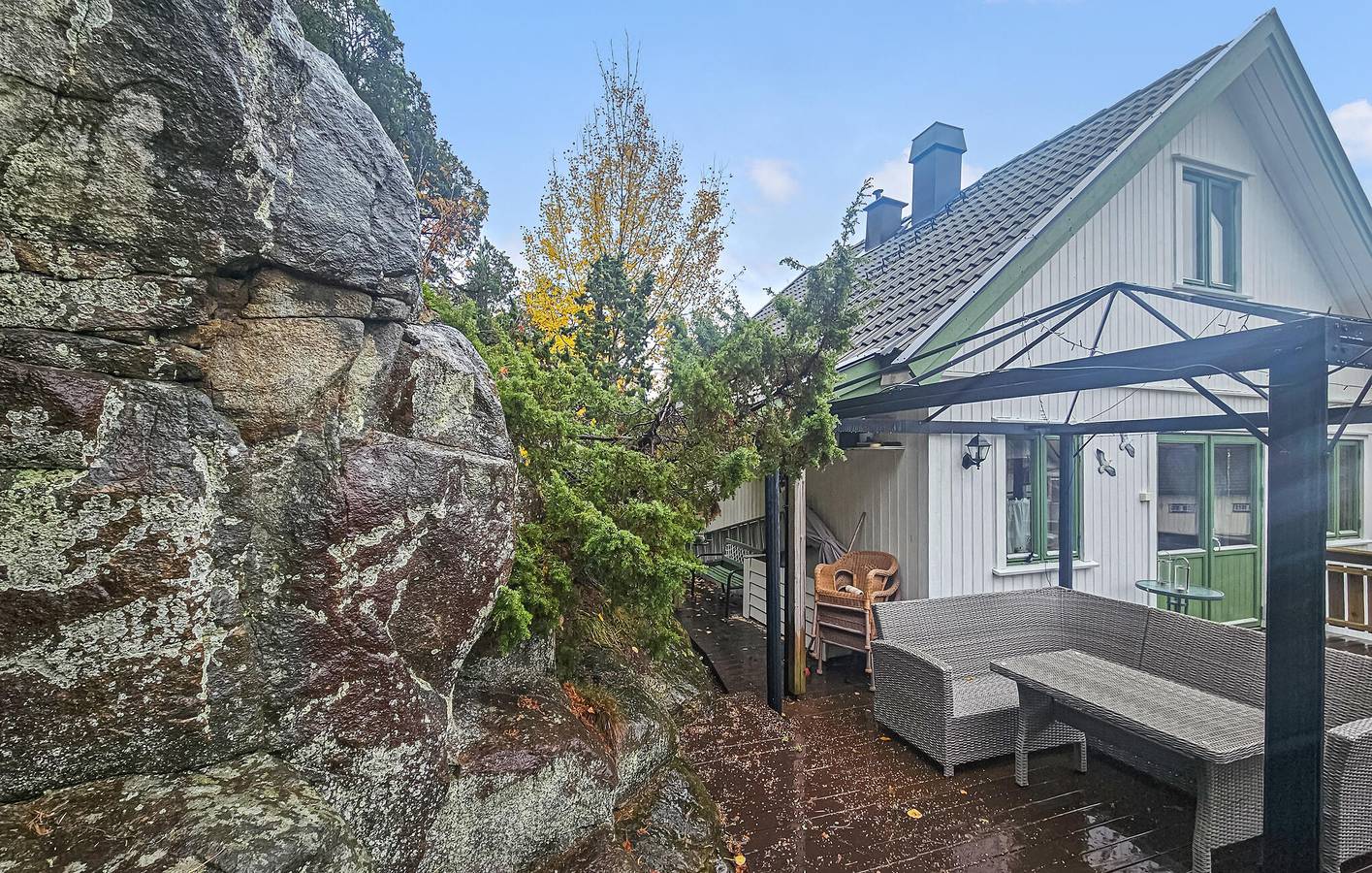Ferienhaus für 6 Personen mit Terrasse in Sarpsborg