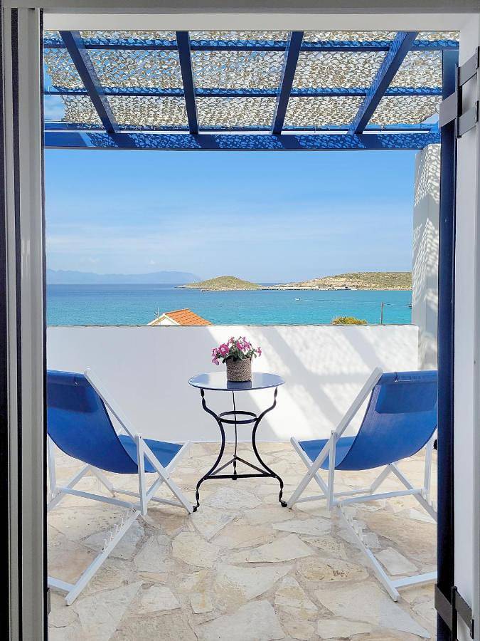 Vakantiewoning voor 4 personen, met uitzicht en tuin op Kythira