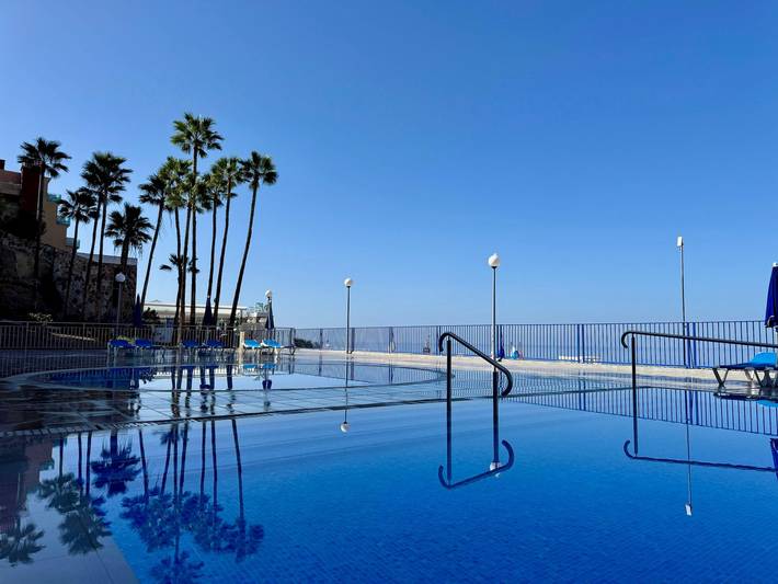 Apartamento para 4 personas, con terraza y piscina en Taurito