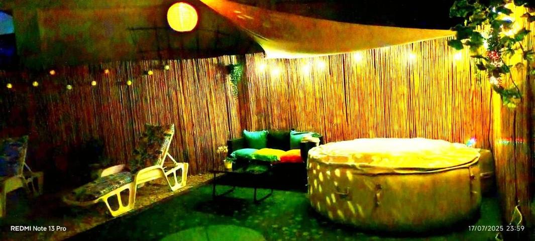 Apartamento para 4 personas, con jacuzzi y jardín en Fortuna