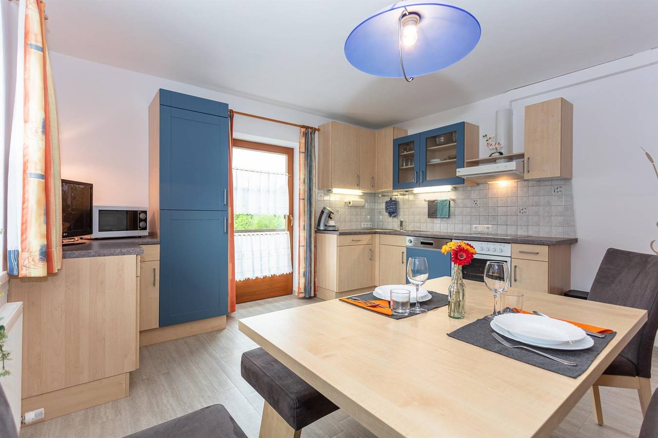 Geheel vakantieappartement, App/1 slaapkamer/douche, wc in Walchsee, Kaisergebirge