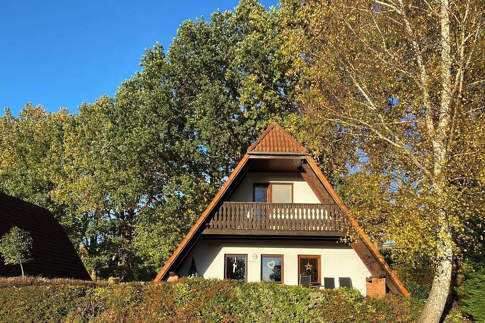 Finnhaus Anke - Holiday home for 4 people in the vacation village at the Marlow bird park in Marlow, Vorpommern-Rügen