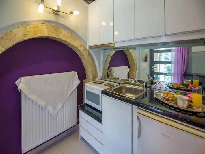 Snug apartment in Kournas with balcony/terrace in Chania und Umgebung