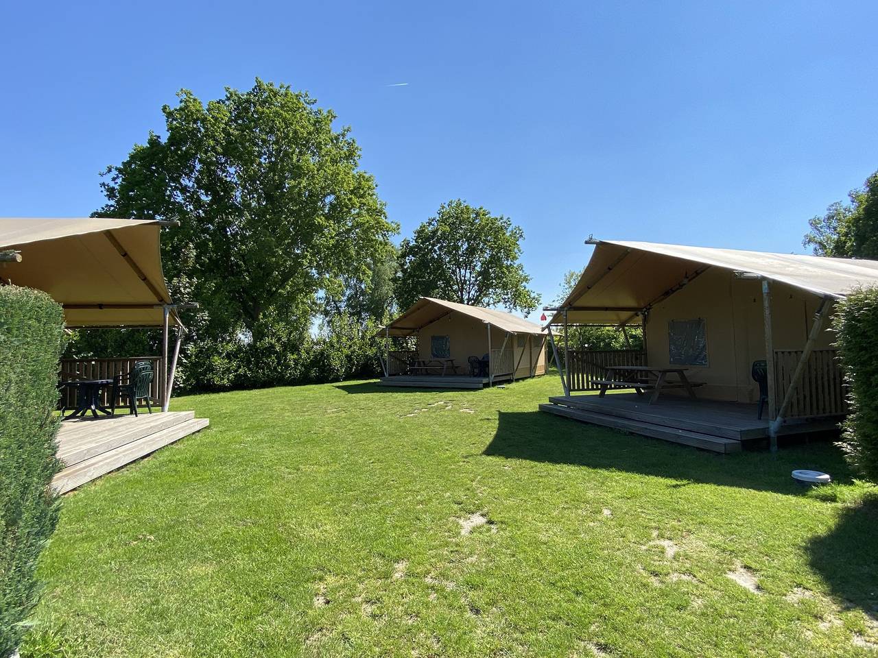 Recreatiepark Duinhoeve — Safaritent Deluxe  | 5 Pers.  in Noord-Brabant