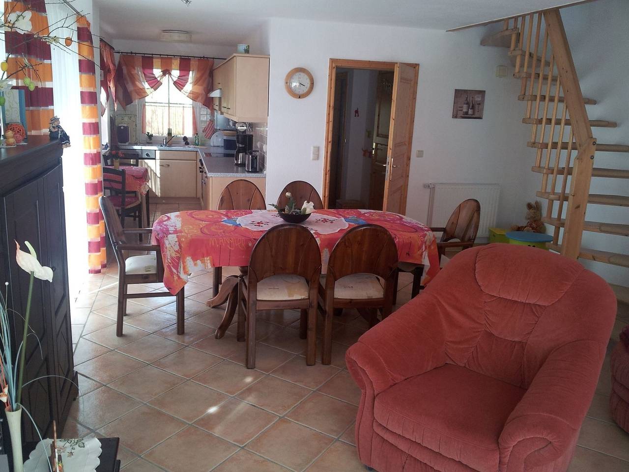 Ganze Ferienwohnung, Ferienhaus Schlingmann im Gutshof am Haff in Bossin, Dargen