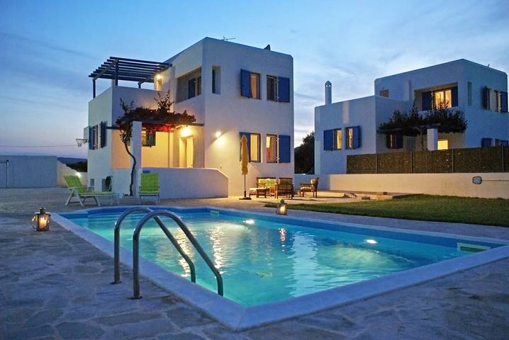 Ferienhaus für 7 Personen, mit Garten und Meerblick