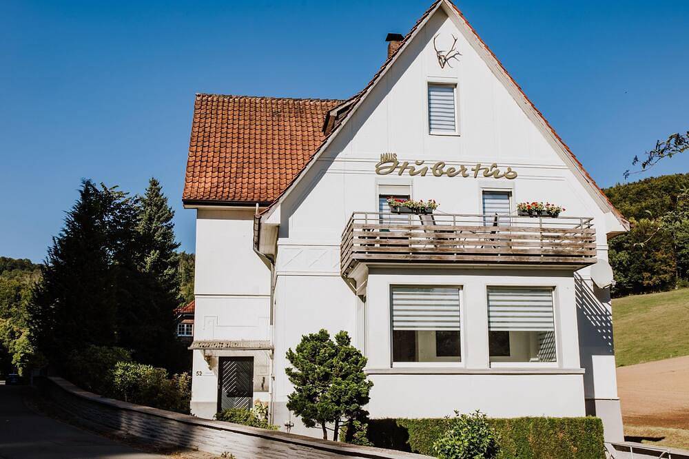Ganze Wohnung, Große Ferienwohnung mit Garten im Weserbergland in Bad Pyrmont, Weserbergland