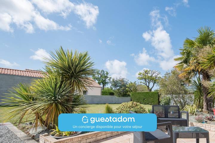 Casa de vacaciones para 8 personas, con jardín además de terraza y piscina - 1