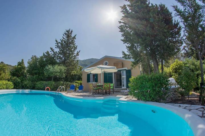 Villa für 4 Personen, mit Garten und Meerblick, kinderfreundlich auf Lefkada - 3