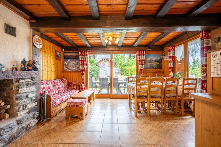 Chalet pour 8 personnes, avec jardin, animaux acceptés en Haute-Savoie - 4