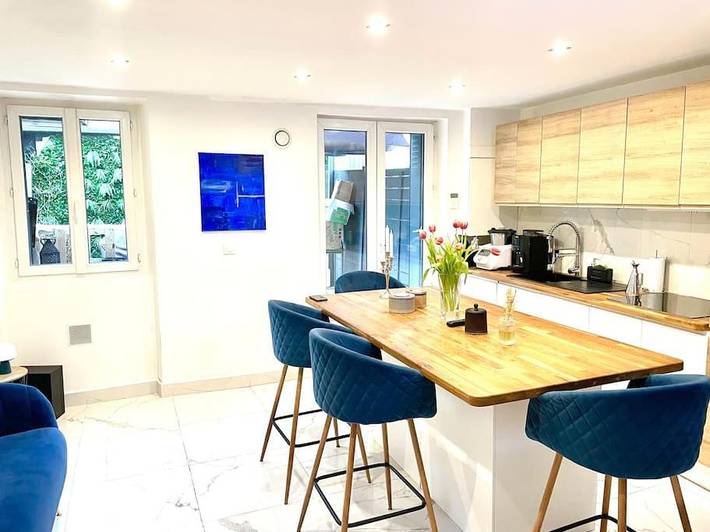 Location de vacances pour 4 personnes, avec terrasse à Romainville