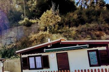 Bungalow für 3 Personen, mit Whirlpool an der Ligurische Küste