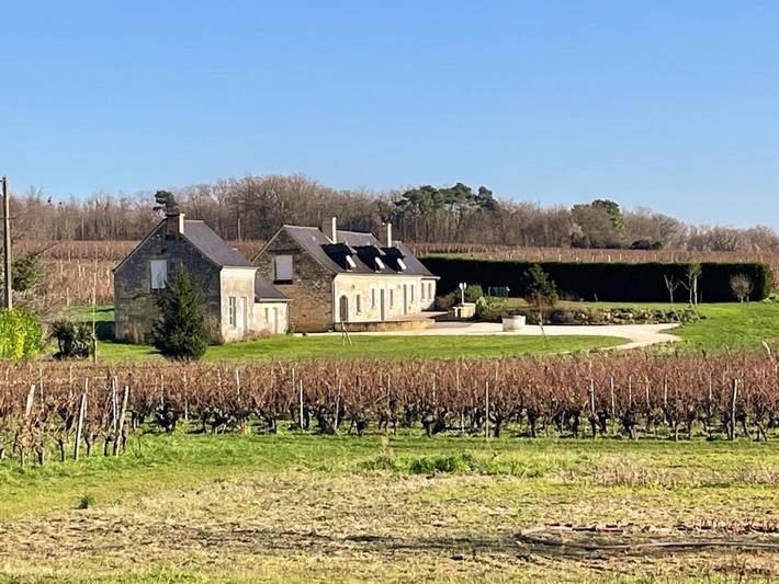 Maison de campagne pour 6 personnes, avec Terrasse et Jardin à Benais