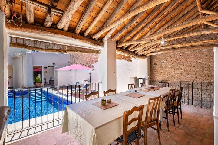 Ferienhaus "Casa Juan y Loli" mit Bergblick, privatem Pool und Wlan in Nigüelas, Cordillera Penibética