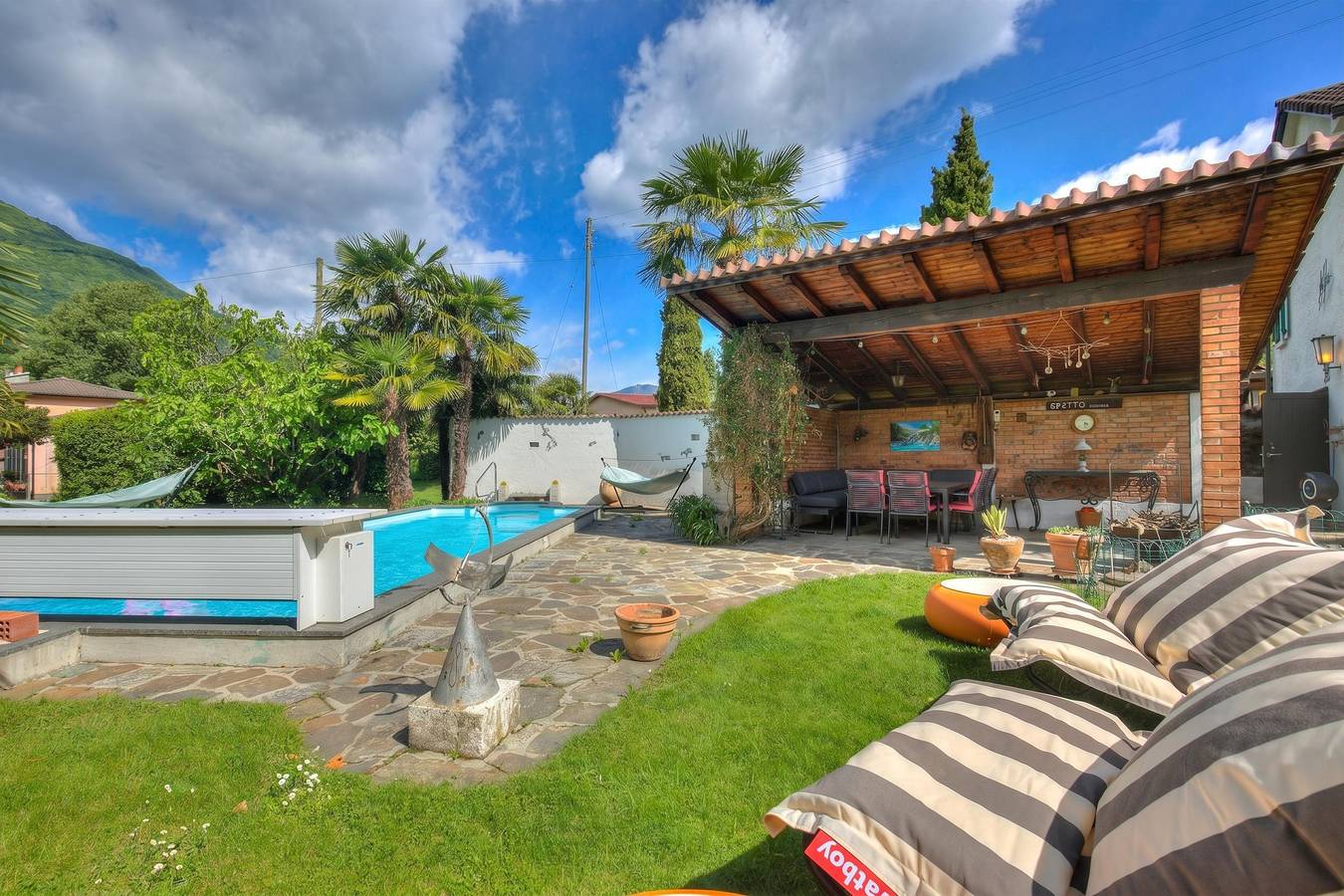 Villa für 4 Personen mit Pool in Monteceneri, Ticino