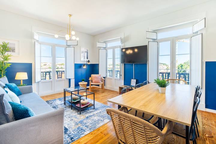 Apartamento de férias para 25 pessoas, com Varanda e Terraço em Lisboa