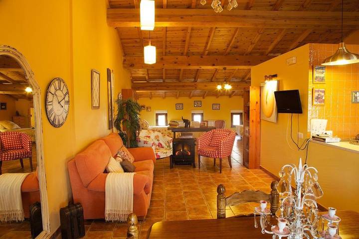 Casa rural para 15 personas, con Terraza además de Jardín y Piscina para niños en Tierra del Vino - 4