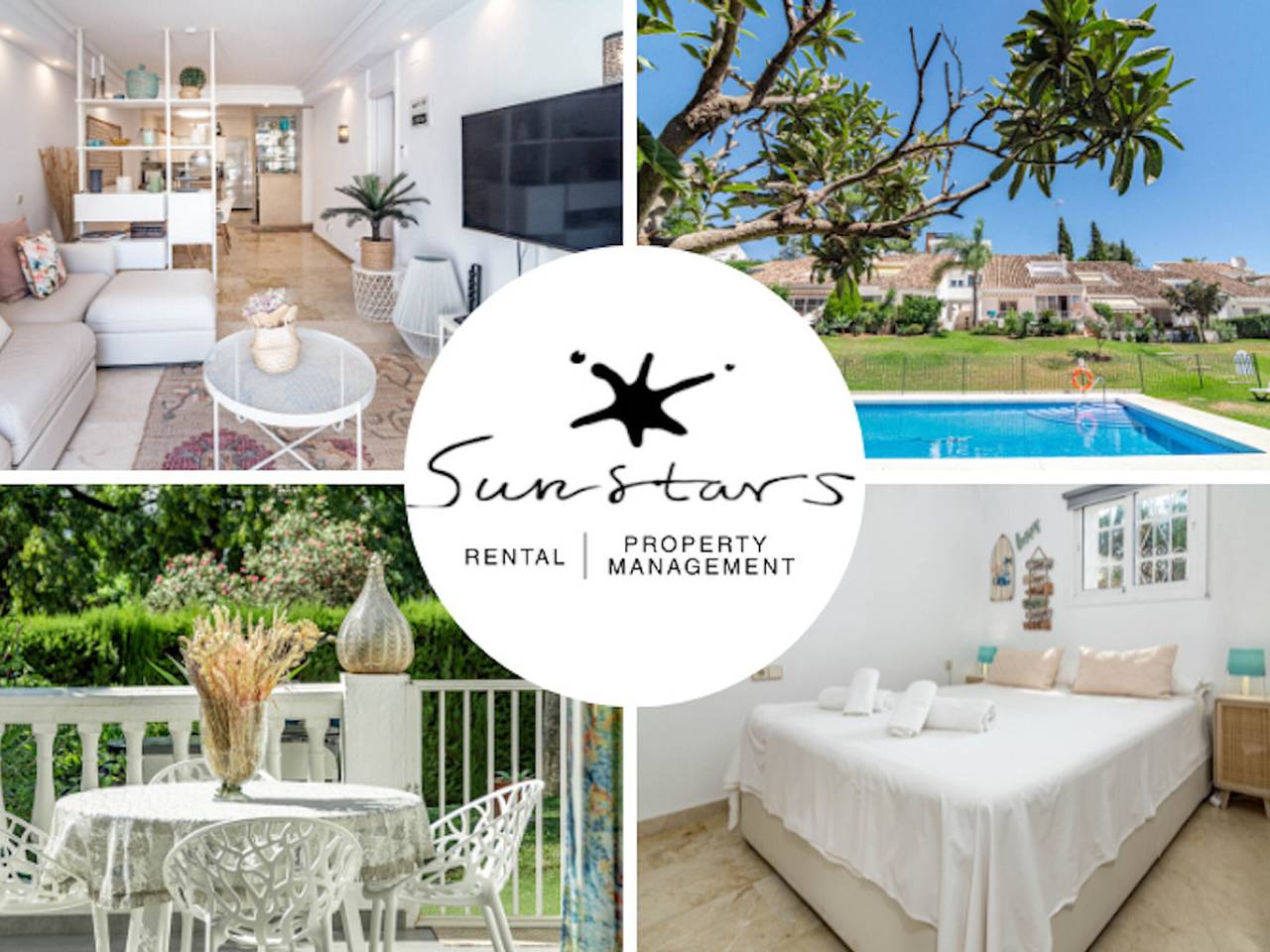 Villa Confortable à Marbella pour 6 Pers. avec Piscine, Clim. et Wifi in Marbella West, Marbella