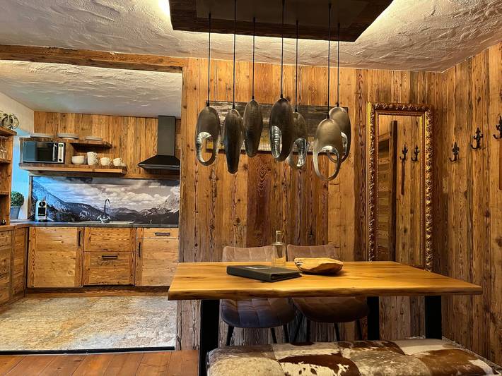 Hütte für 5 Personen, mit Garten und Sauna sowie Ausblick in Ehrwald