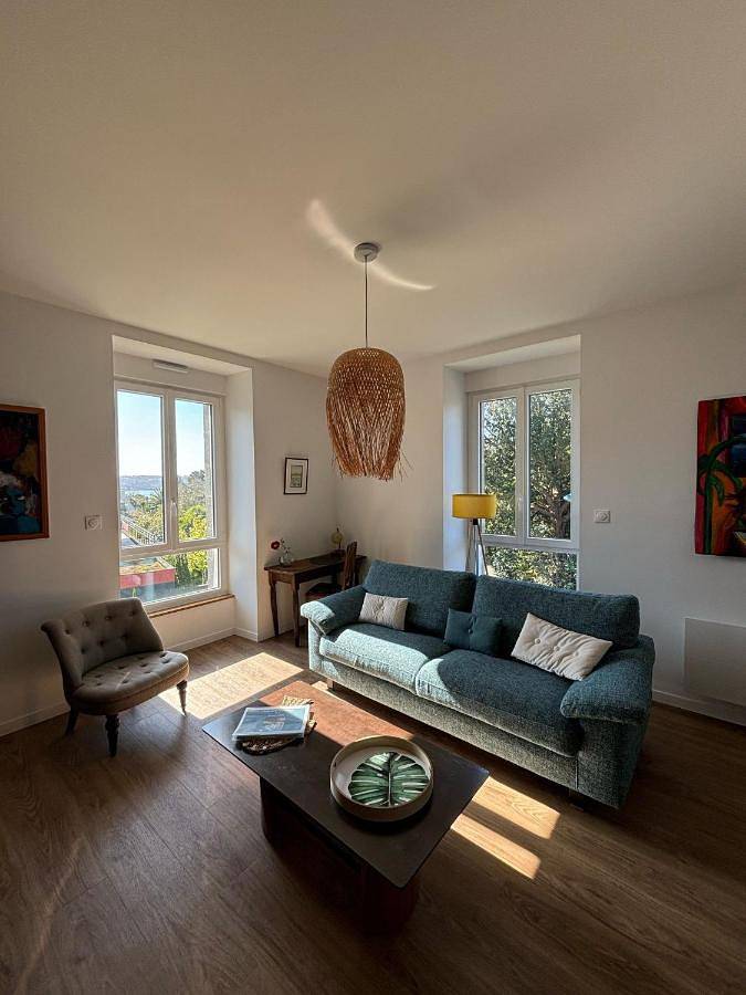 Ferienwohnung für 4 Personen, mit Garten und Ausblick in Brest - 2