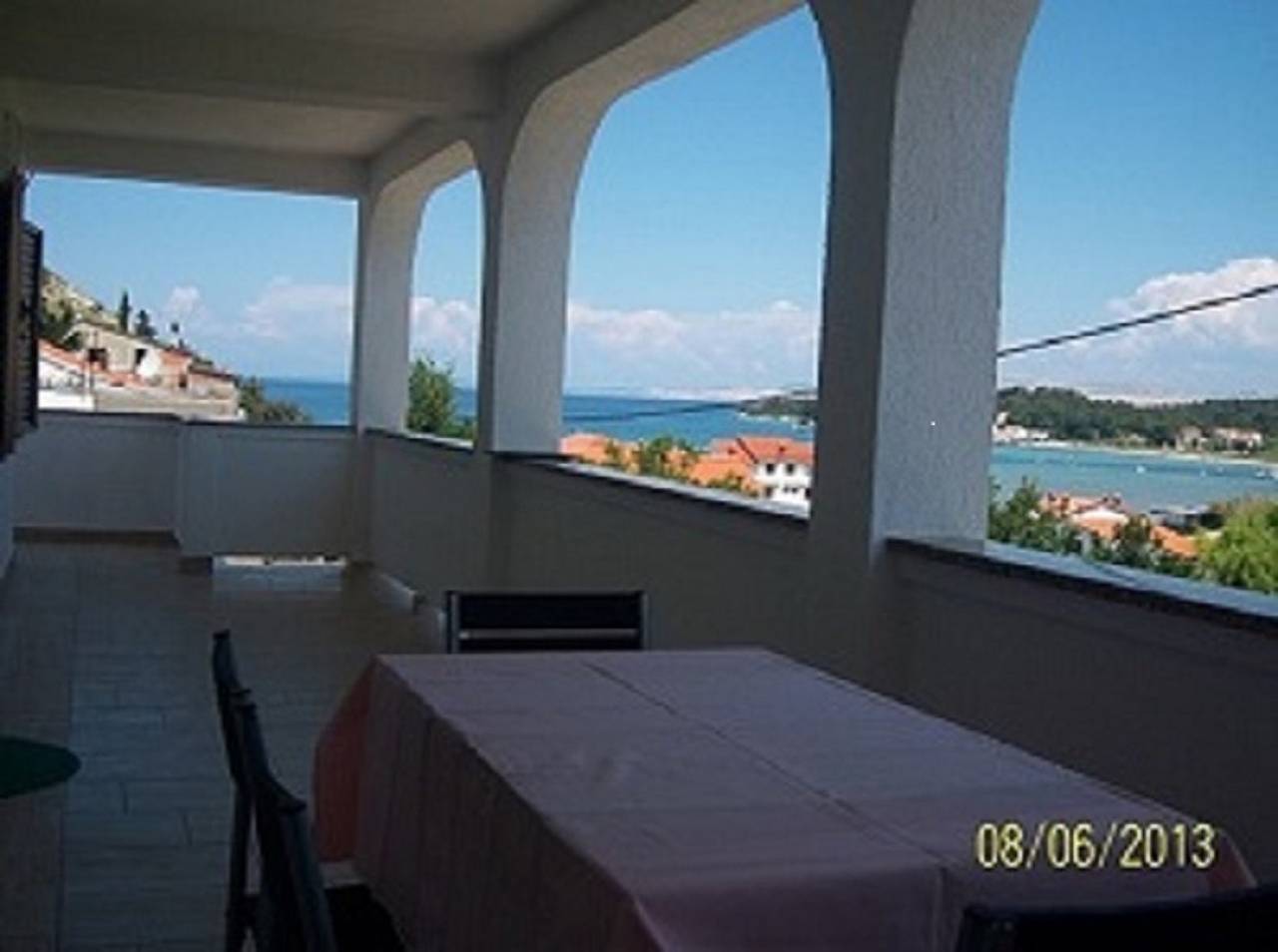 Entire apartment, One bedroom apartment with terrace and sea view Lopar, Rab A-17103-c in Lopar, Rab