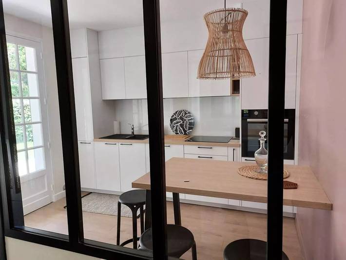 Villa Lou Bousquet. Renovierte Villa Teil für 6 Personen Wifi in Hossegor-See, Hossegor