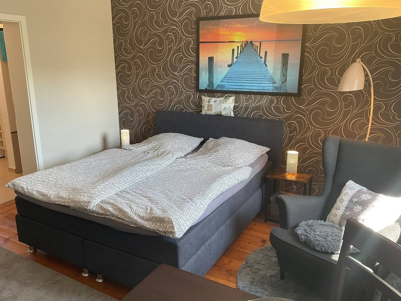 Ganze Ferienwohnung, Am Jungfernteich mit Kajak in Wismar, Nordwestmecklenburg (Wismar und Umgebung)