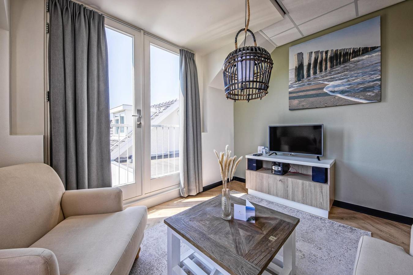 Ruim appartement voor twee personen in De Koog - Texel op 500 meter van het strand. in De Koog, Nederlandse waddeneilanden