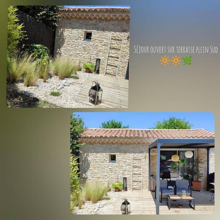 Location de vacances pour 2 personnes, avec jacuzzi ainsi que jardin et piscine à Saint-Paul-Trois-Châteaux - 2