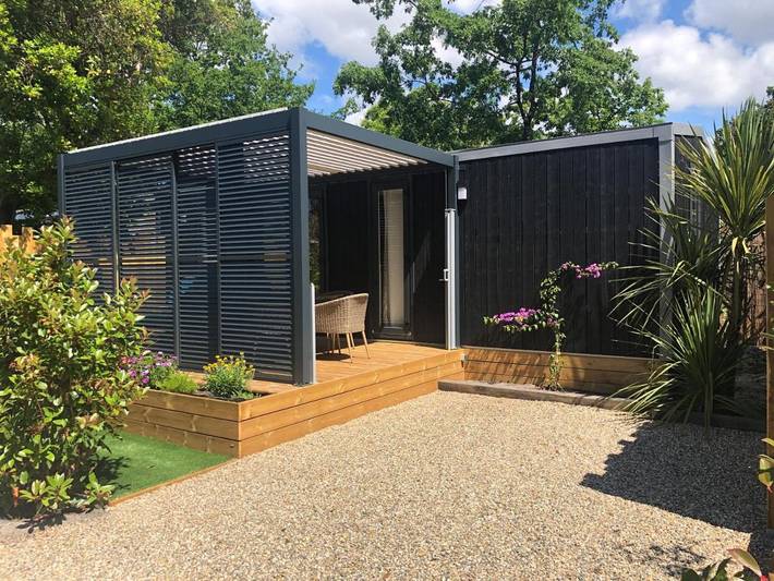 Camping pour 4 personnes, avec piscine ainsi que bassin pour enfant et terrasse à Arès - 2