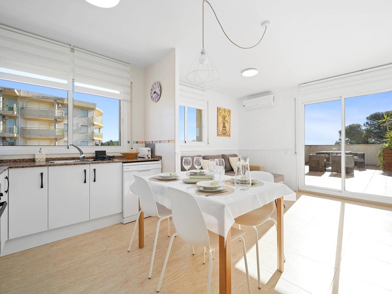 Ganze Ferienwohnung, Ferienwohnung für 6 Personen mit Kinderpool in Miami Playa, Costa Dorada