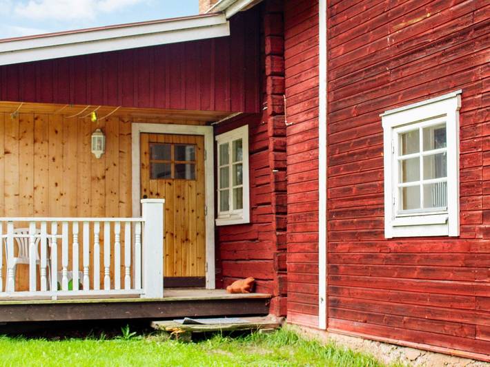 Ferienwohnung für 4 Personen, mit Terrasse und Garten, kinderfreundlich in Dalarna