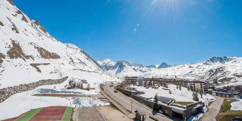 Vakantiewoning voor 4 personen, met balkon en uitzicht in Tignes