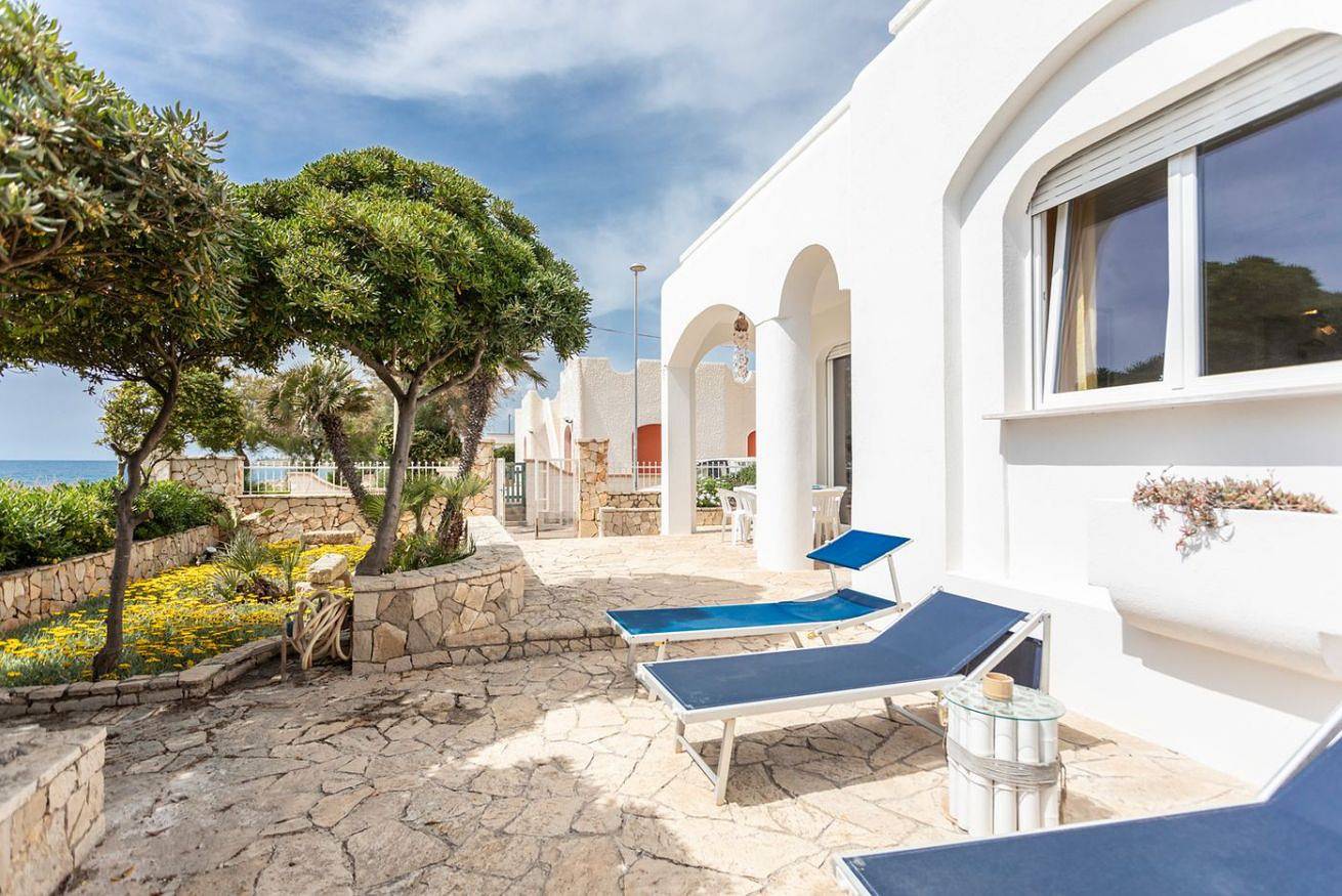 Ganze Wohnung, Villetta Fonni fronte mare  in Capilungo, Golf von Tarent