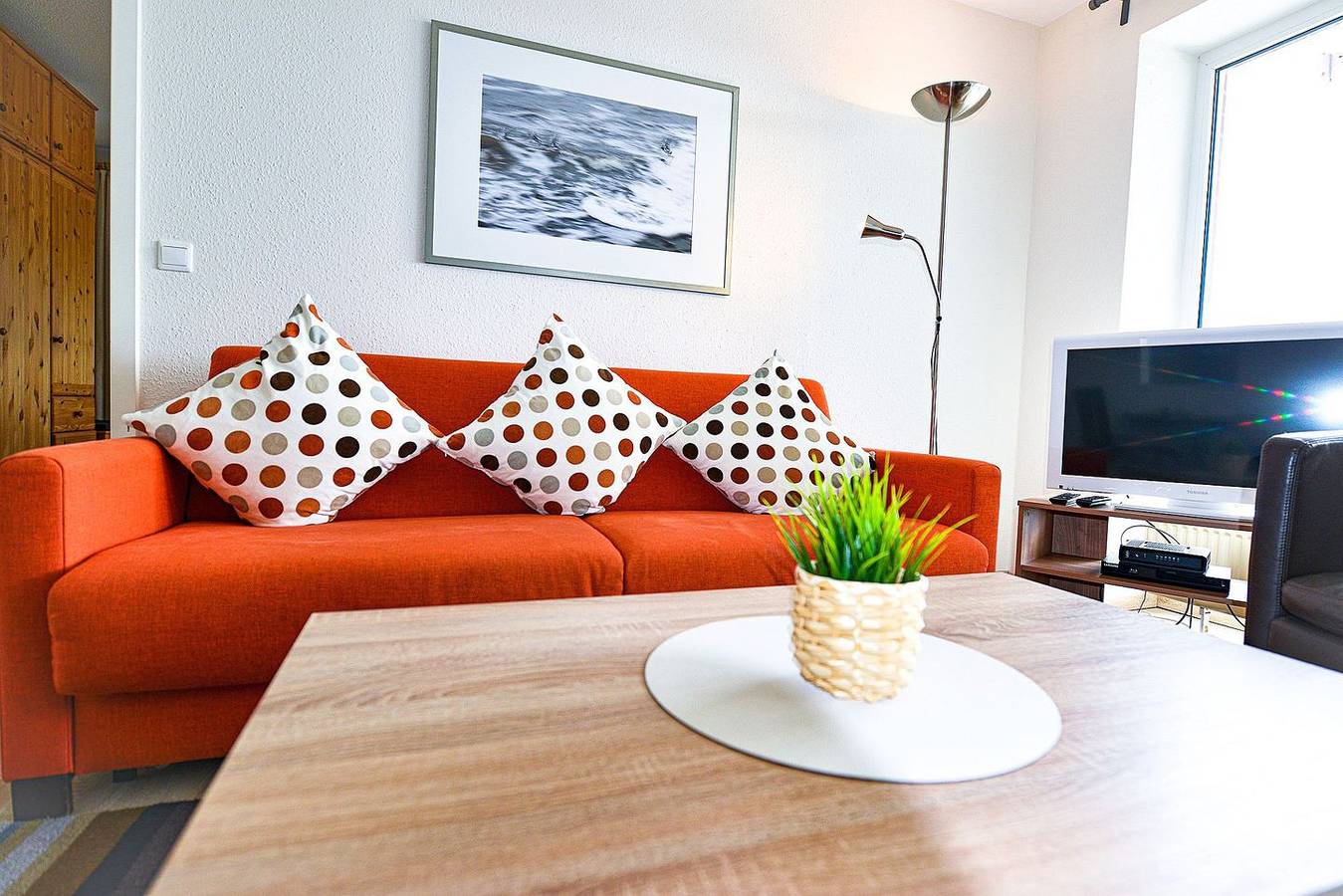 Appartement entier, Na44 in der 4. Etage - Stilvoll, schön und hochwertig Ferienwohnung mit Balkon in Sahlenburg Strand, Cuxhaven