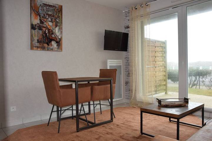 Studio mit Blick auf das Meer in Cayeux-sur-Mer, Abbeville und Umgebung